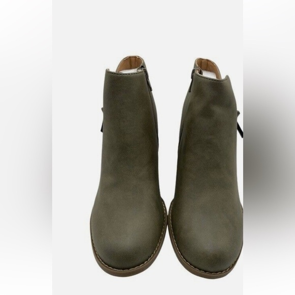 Report Shoes Bootie Ankle Zip Chic Wedge Size 9 NEW - Picture 3 of 8